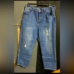 Plus Size Mom Jeans 18W